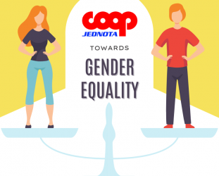 Equal opportunities in COOP Jednota: almost half of management positions are held by women Equal opportunities in COOP Jednota: almost half of management positions are held by women