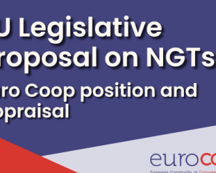 Euro Coop Position on New Genomic Techniques Euro Coop Position on New Genomic Techniques
