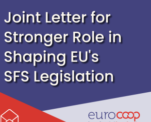 Joint Letter for Stronger Role in Shaping EU's SFS Legislation Joint Letter for Stronger Role in Shaping EU's SFS Legislation