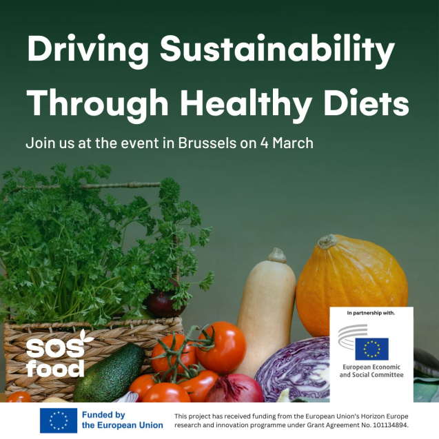 Join us at the EESC for the "Driving sustainability through healthy diets" Conference Join us at the EESC for the "Driving sustainability through healthy diets" Conference