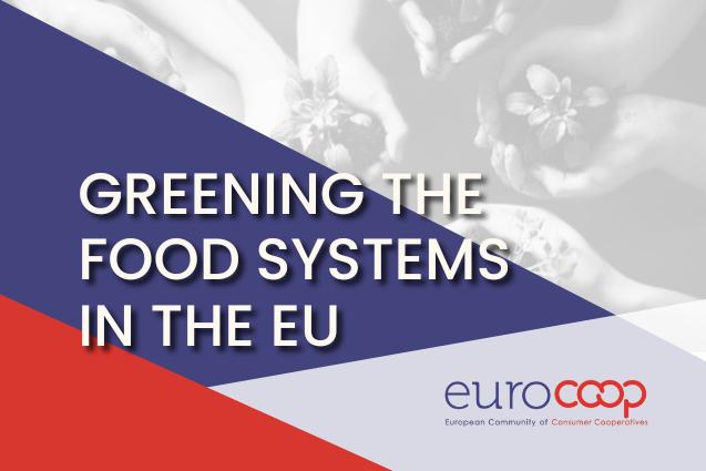 Greening the food systems in the EU Greening the food systems in the EU