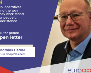Call for Peace Open Letter from Euro Coop President Call for Peace Open Letter from Euro Coop President