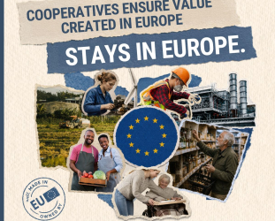 Made in EU: Cooperatives ensure value created in Europe, stays in Europe.